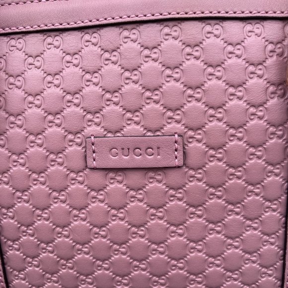 GG Microguccissima Mini Dome Bag Soft Pink - Picture 6 of 11